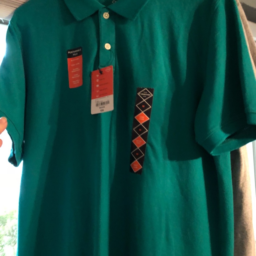 Beautiful green men’s polo